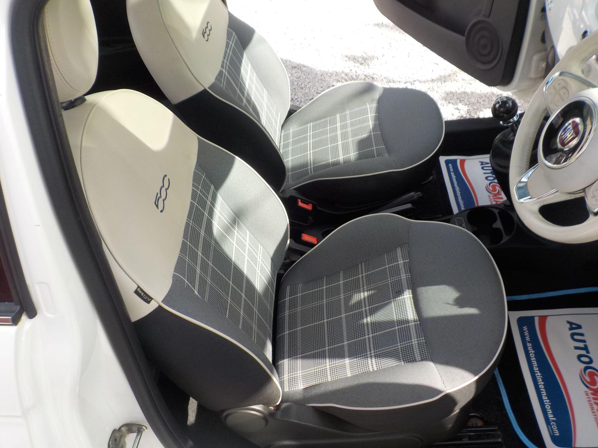 Fiat 500 1.2 Lounge Euro 6 (s/s) 3dr