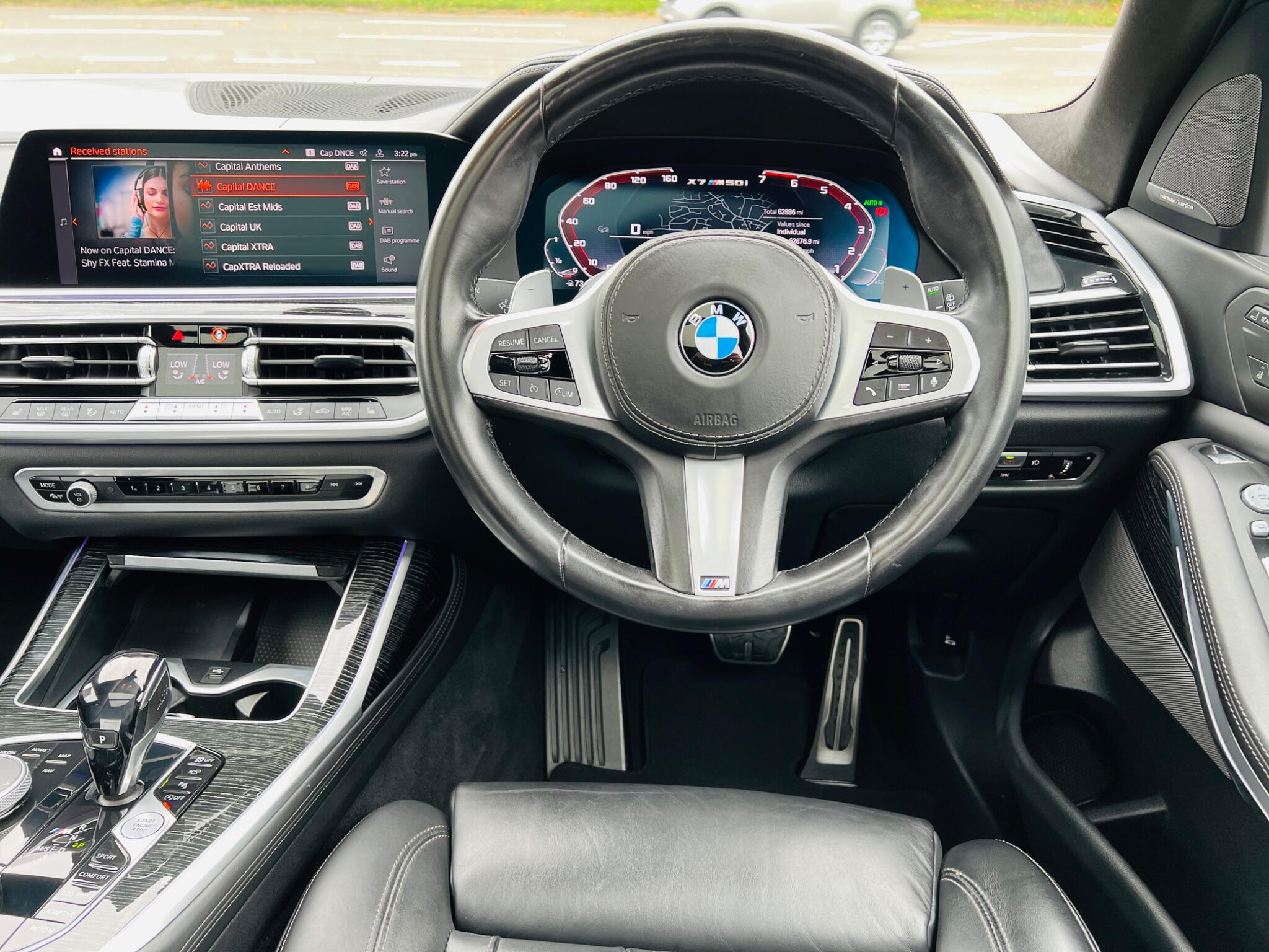 2021 BMW X7 4.4 M50i V8 Auto xDrive Euro 6 (s/s) 5dr • 62,886 miles image 83