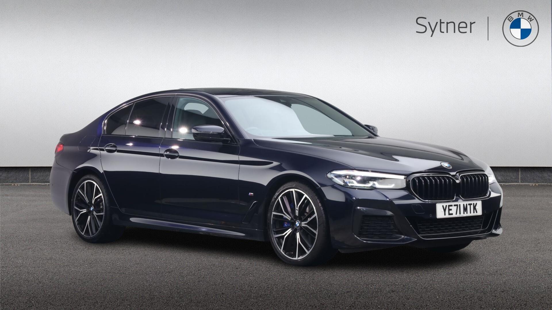 2021 BMW 5 Series in Black for sale