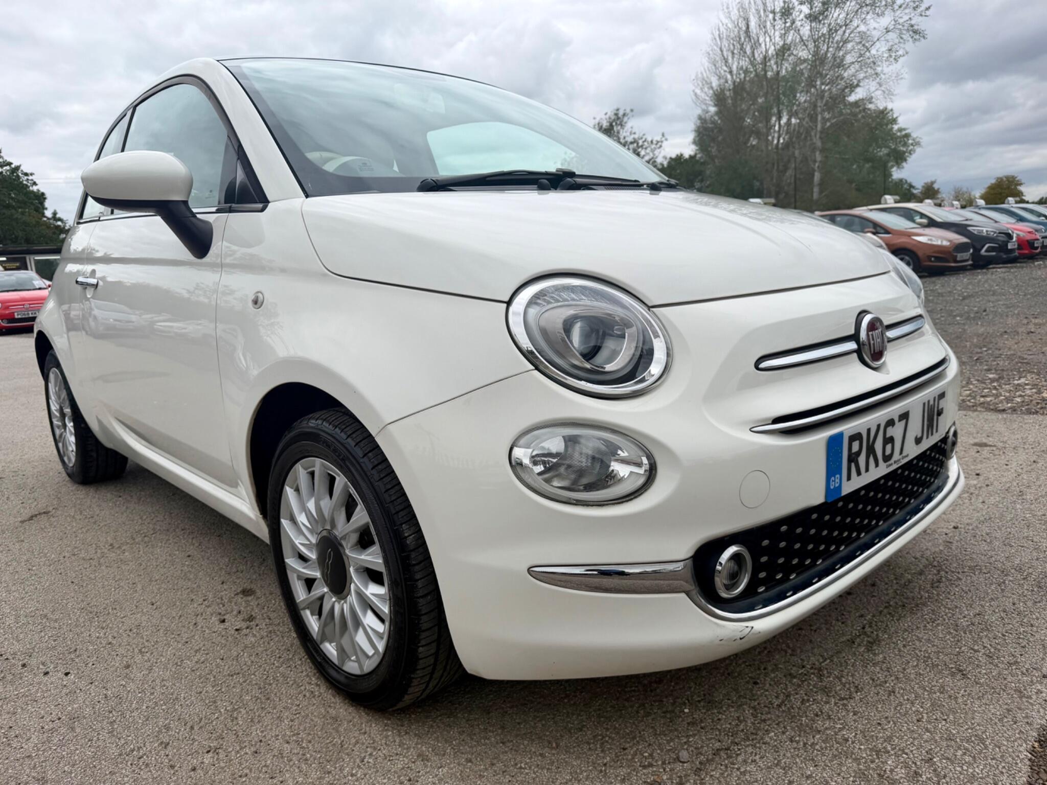2017 Fiat 500 in White for sale