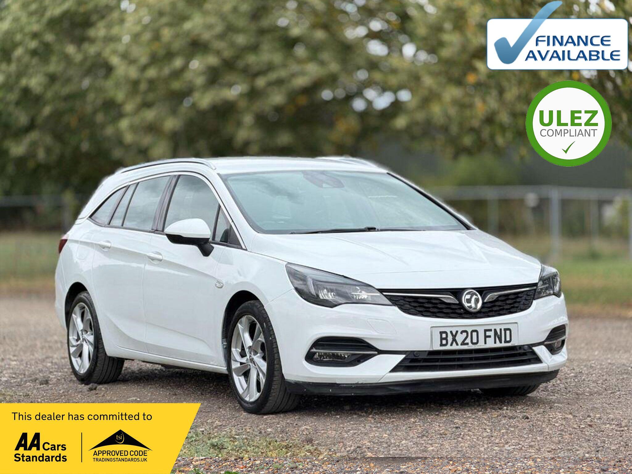 2020 Vauxhall Astra in White for sale