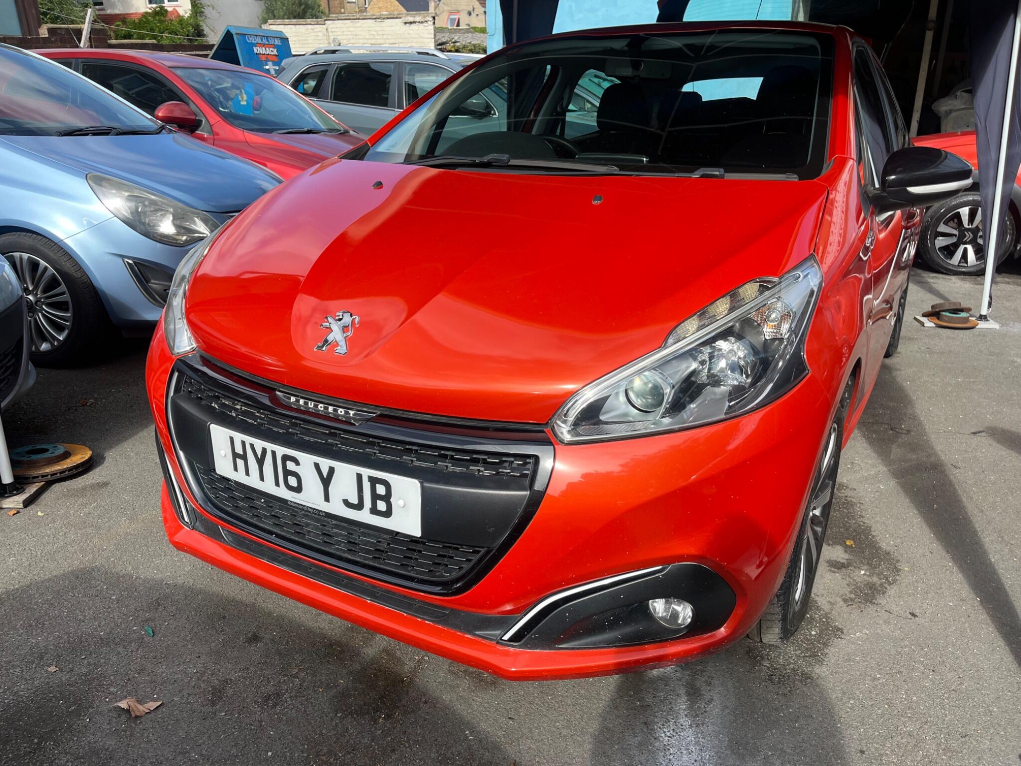2016 Peugeot 208 in Orange for sale