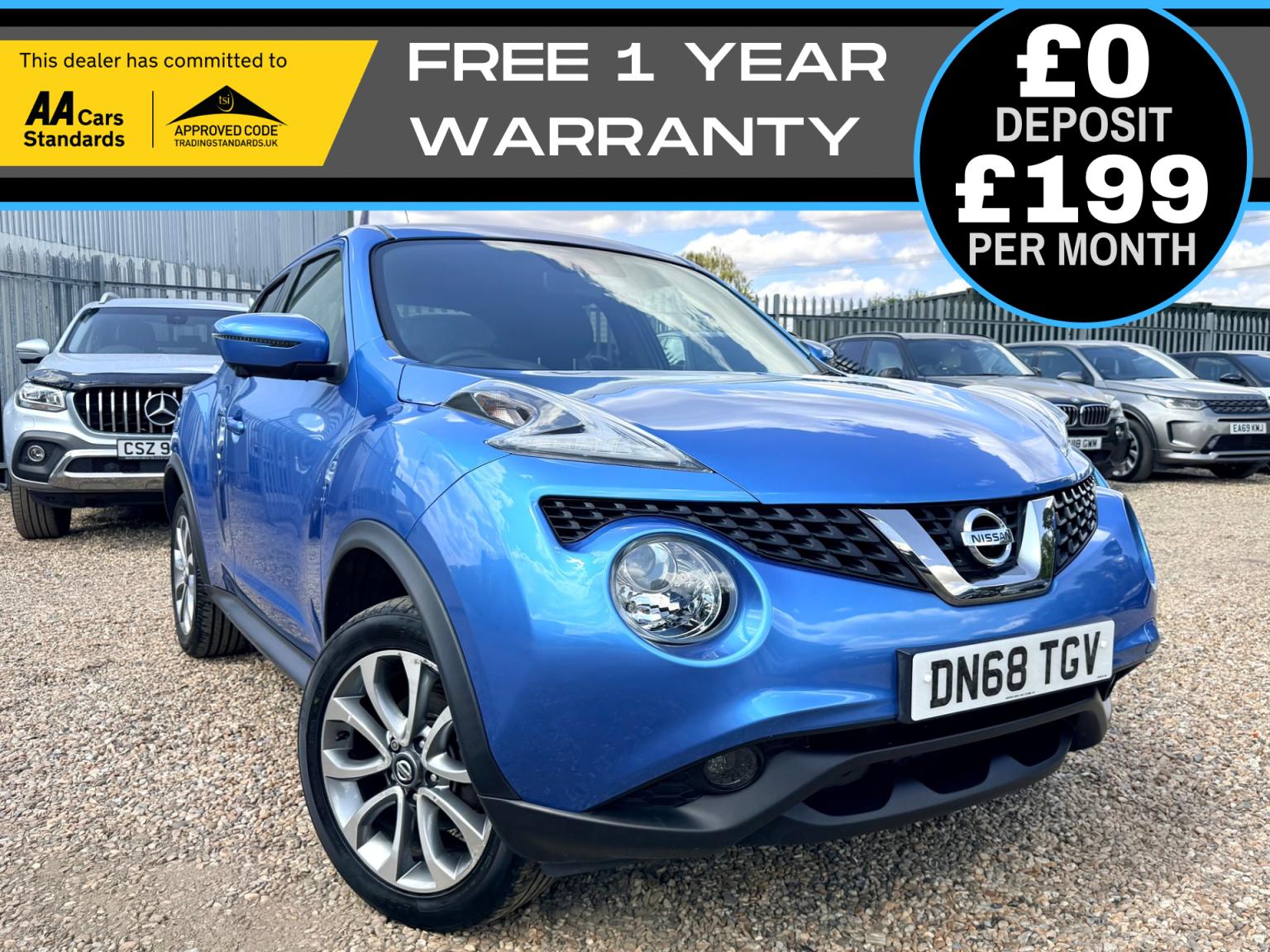 2018 Nissan Juke in Blue for sale