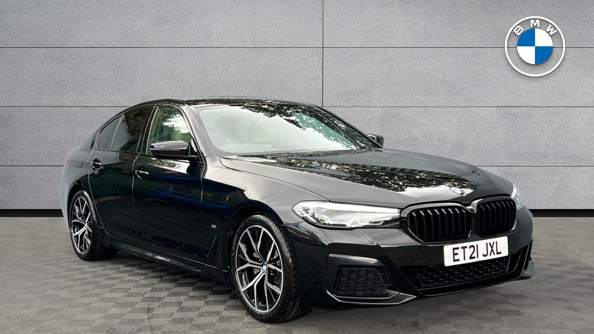 2021 BMW 5 Series in Black for sale
