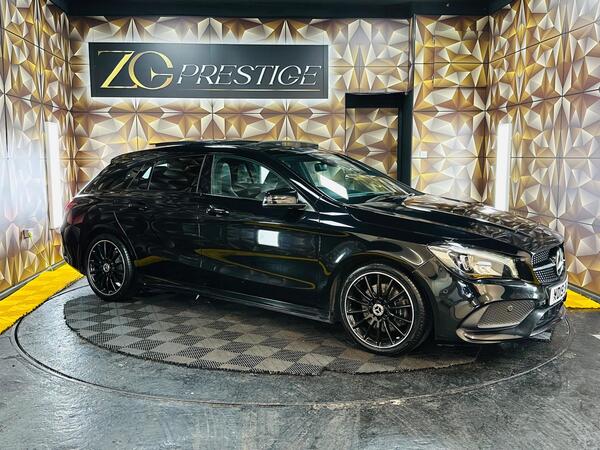 Black 2019 Mercedes-Benz CLA Estate Front-wheel drive Automatic