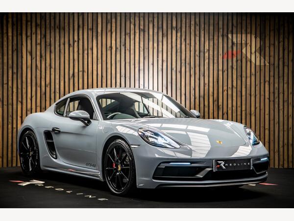 Grey 2024 Porsche Cayman Coupe Rear-wheel drive Automatic