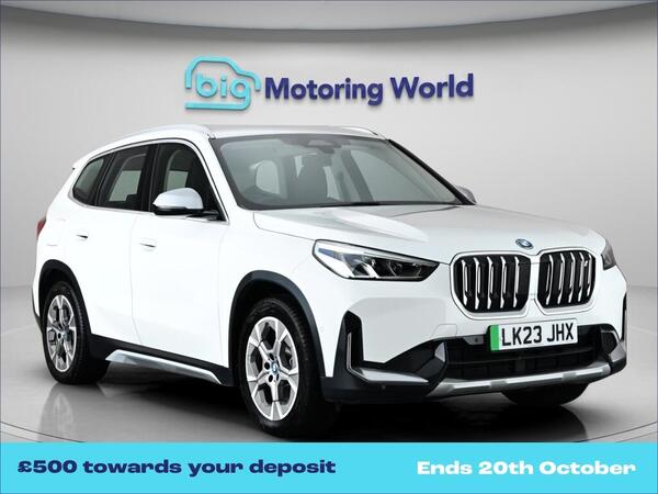White 2023 BMW iX1 Estate All-wheel drive Automatic