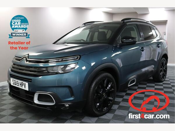 Blue 2019 Citroen C5 Aircross Hatchback Front-wheel drive Manual