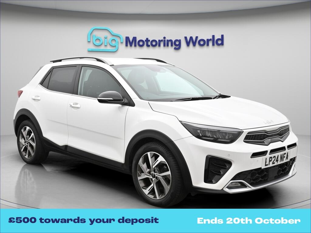 White 2024 Kia Stonic Estate Front-wheel drive Manual