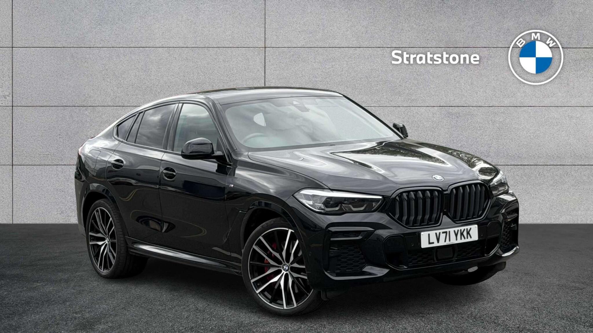 2021 BMW X6 in Black for sale
