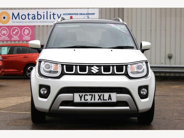 White 2021 Suzuki Ignis Hatchback Front-wheel drive Manual