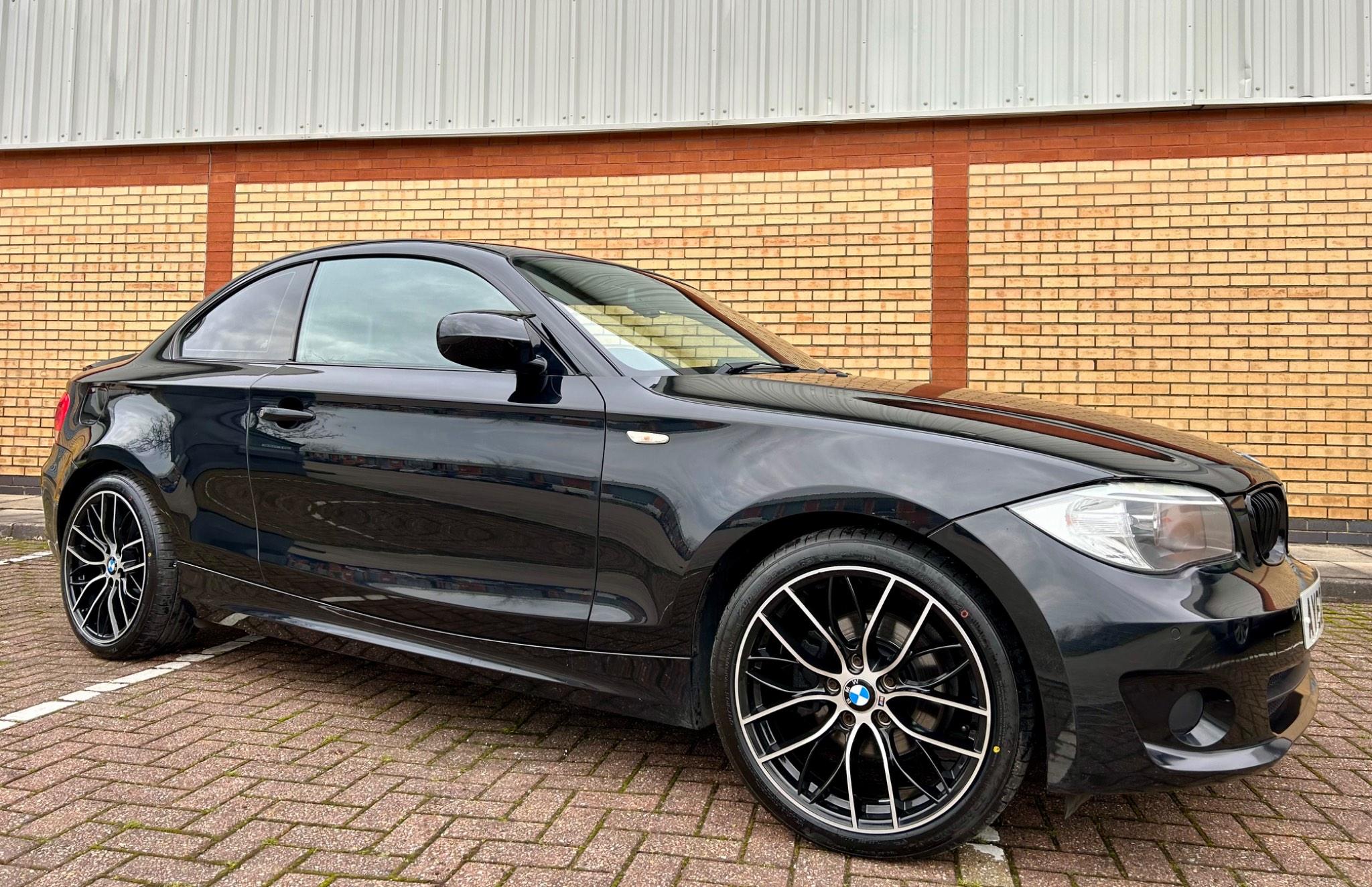 2012 BMW 1 Series in Black for sale