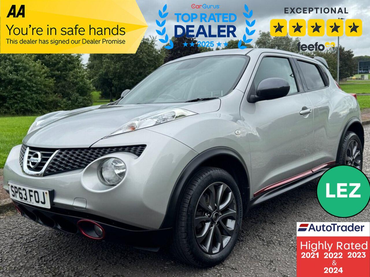 2013 Nissan Juke in Silver for sale
