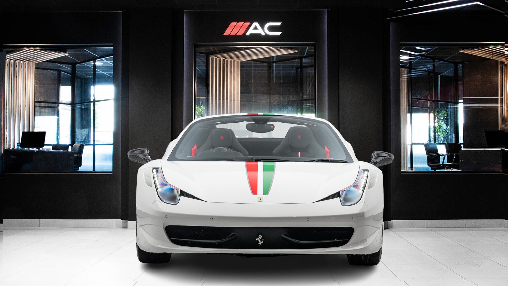 Ferrari 458 view 2