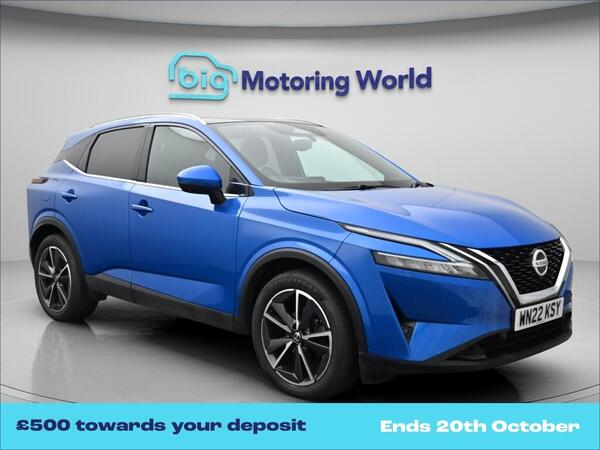 2022 Nissan Qashqai 1.3 Dig-t Mh Tekna 5dr