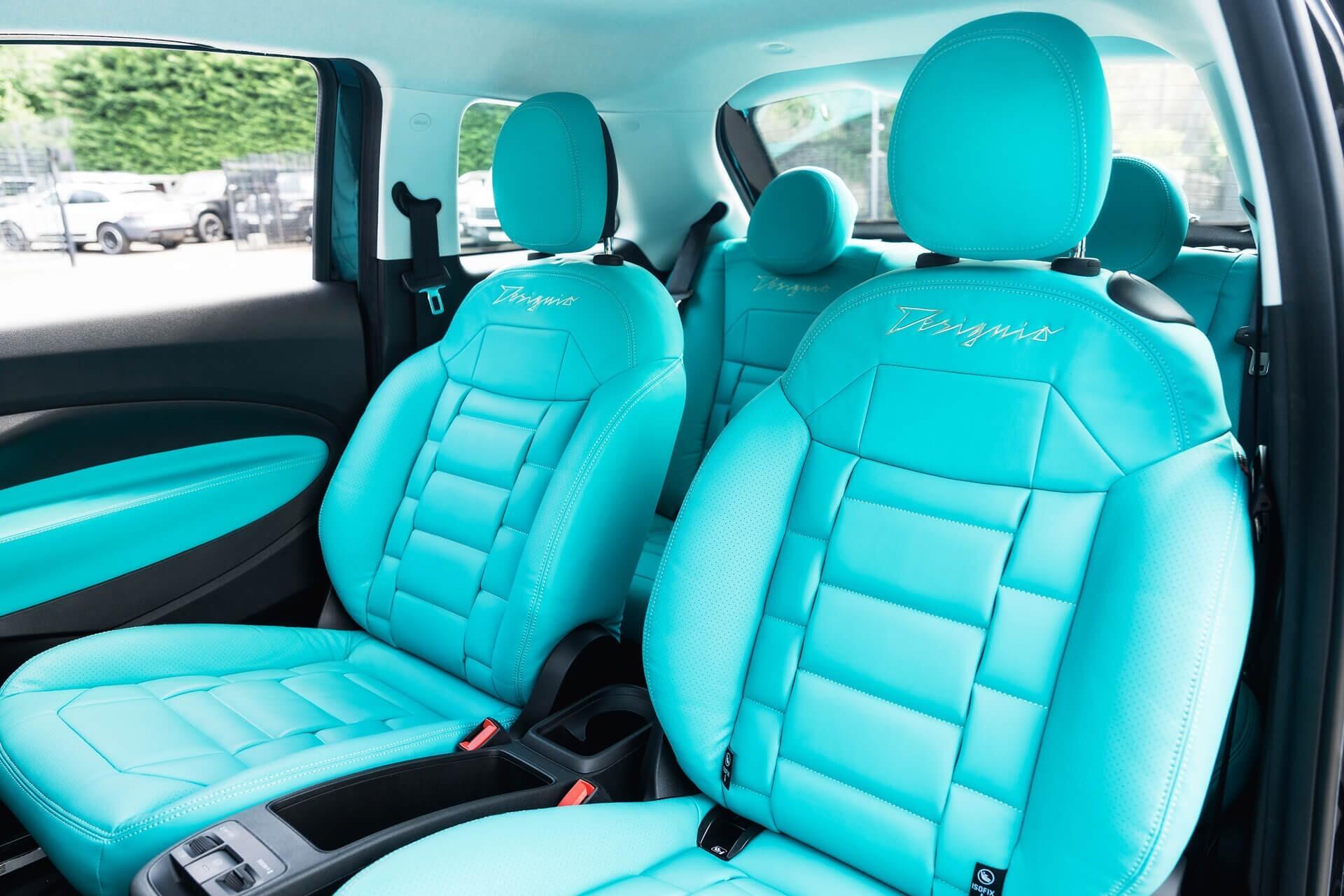 Fiat 500e view 4