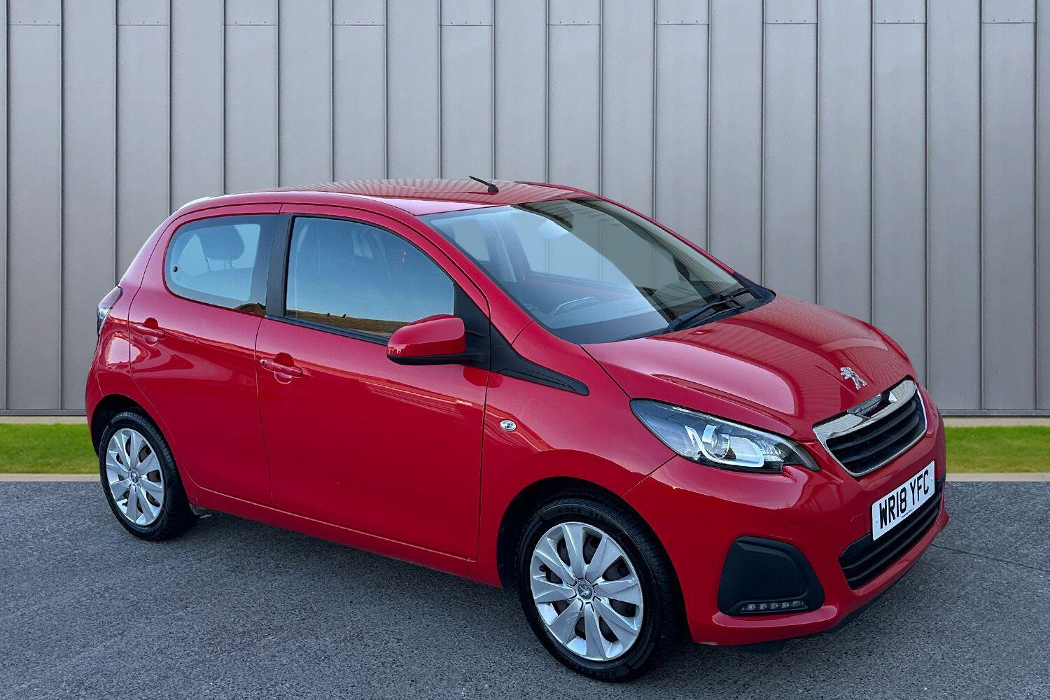 2018 Peugeot 108 1.0 Active (72ps) Hatchback 5d 2-Tronic