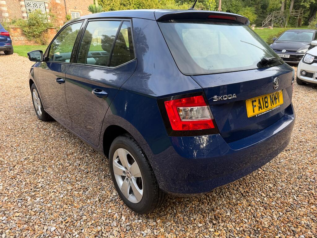 Skoda Fabia view 2