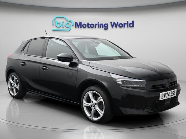 Black 2024 Vauxhall Corsa Hatchback Front-wheel drive Automatic