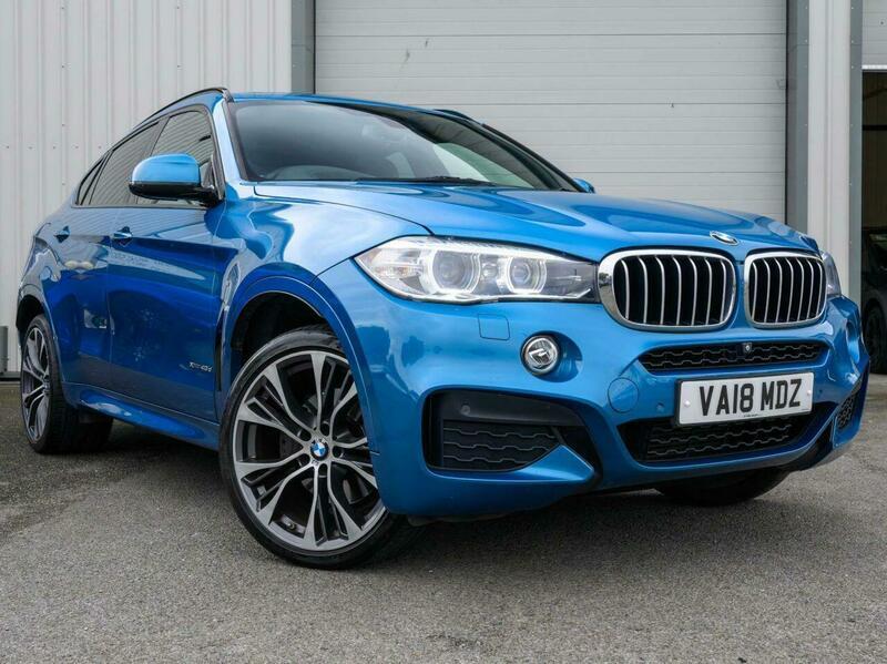 2018 BMW X6 in Blue for sale