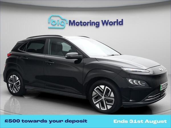 Black 2022 Hyundai Kona Hatchback Front-wheel drive Automatic