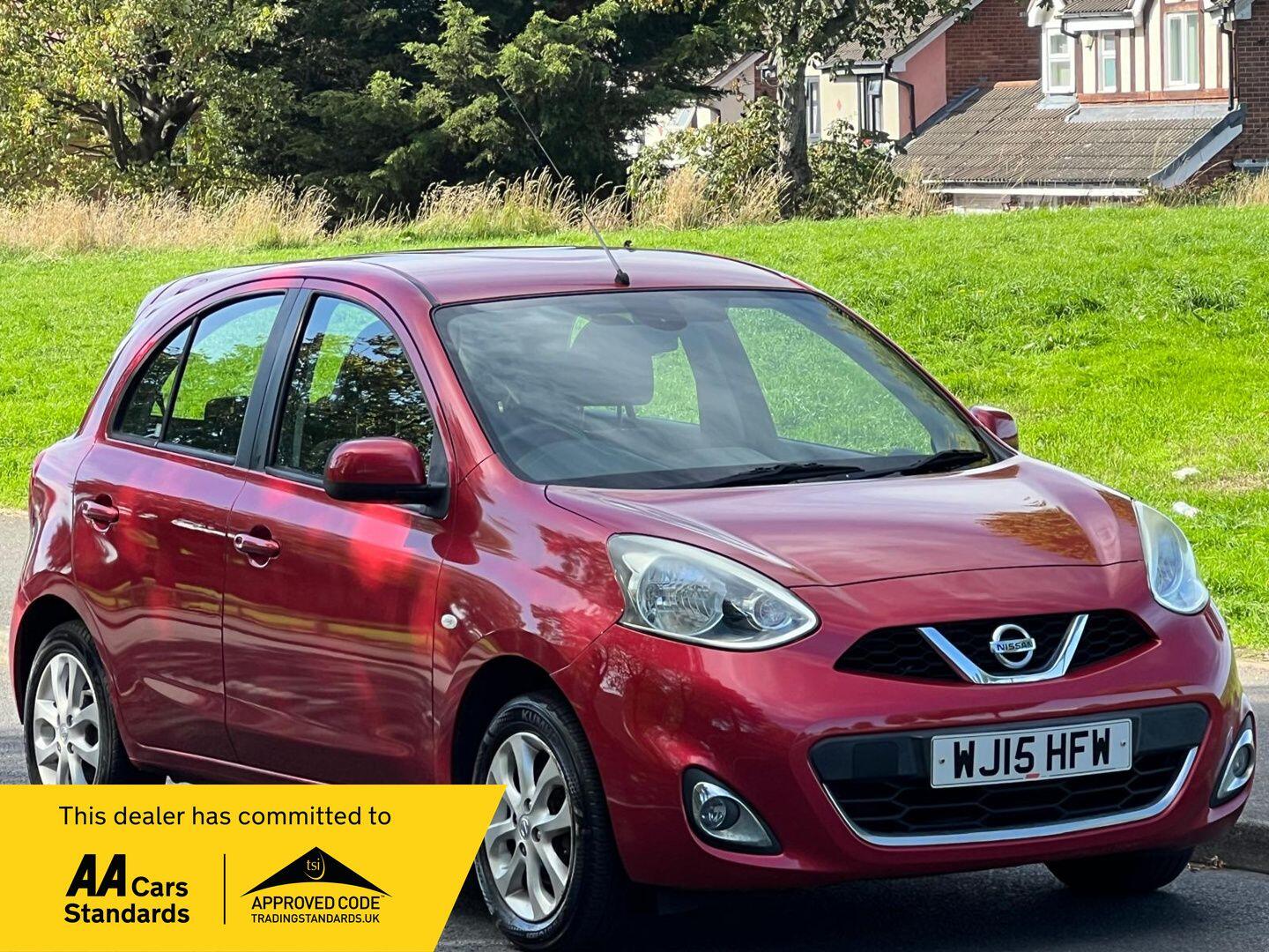 2015 Nissan Micra in Red for sale