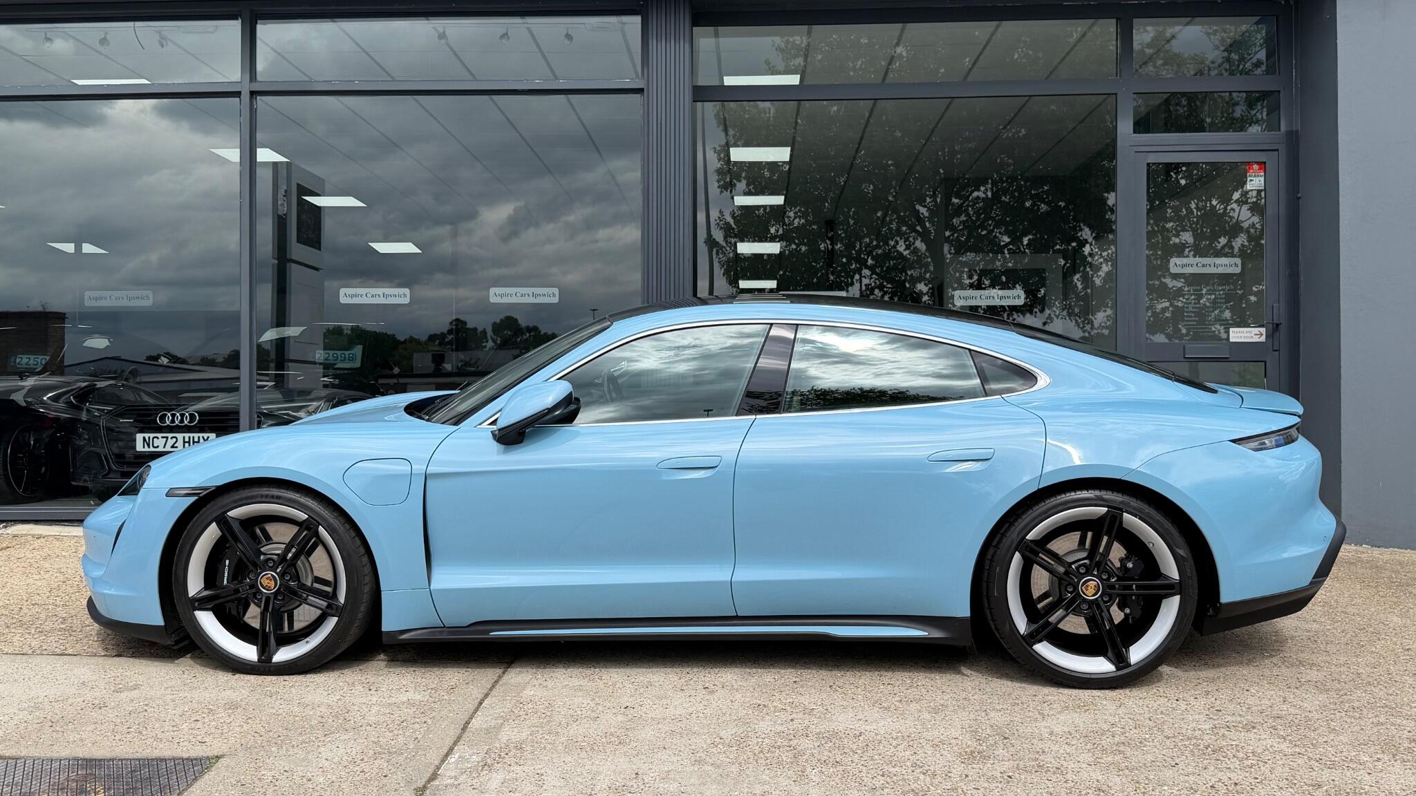 Porsche Taycan view 4