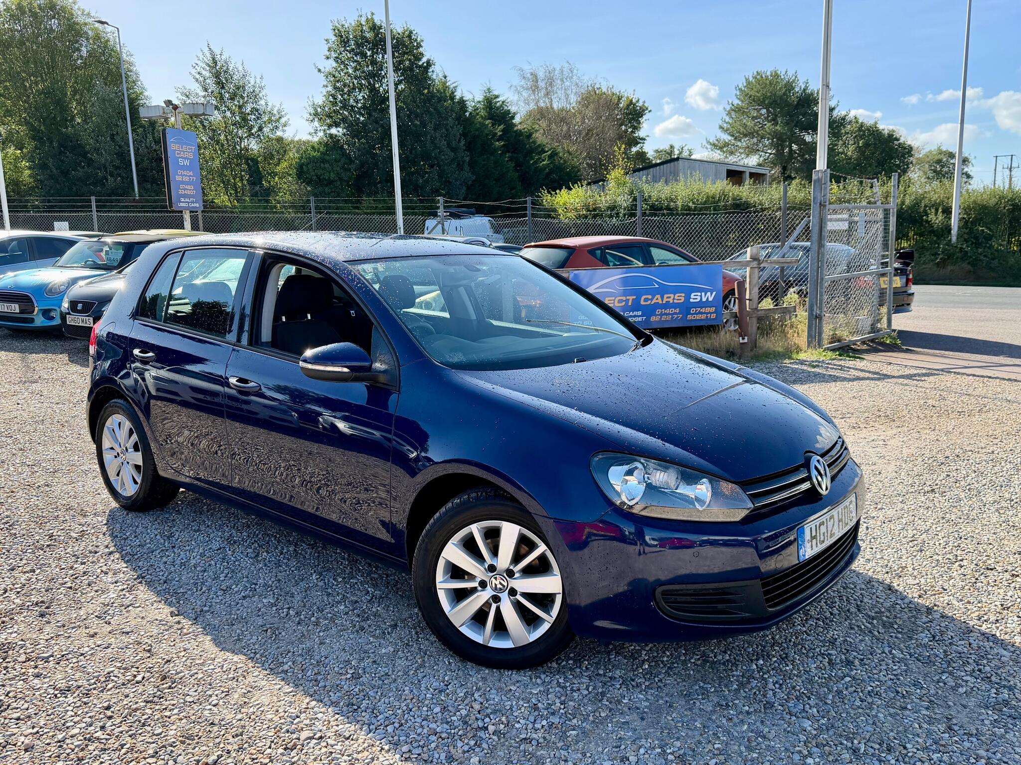 2012 Volkswagen Golf in Blue for sale