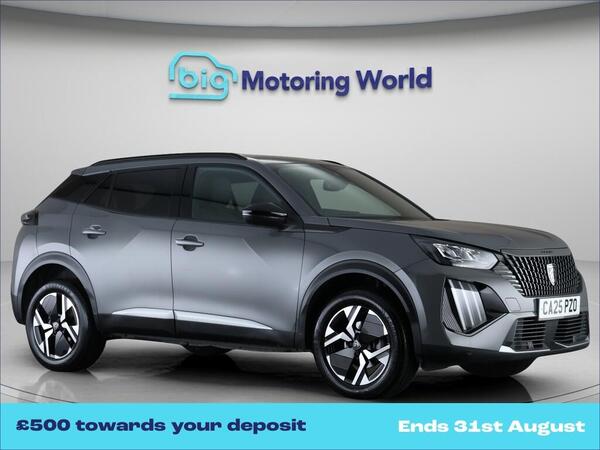 Grey 2025 Peugeot 2008 Estate Front-wheel drive Manual