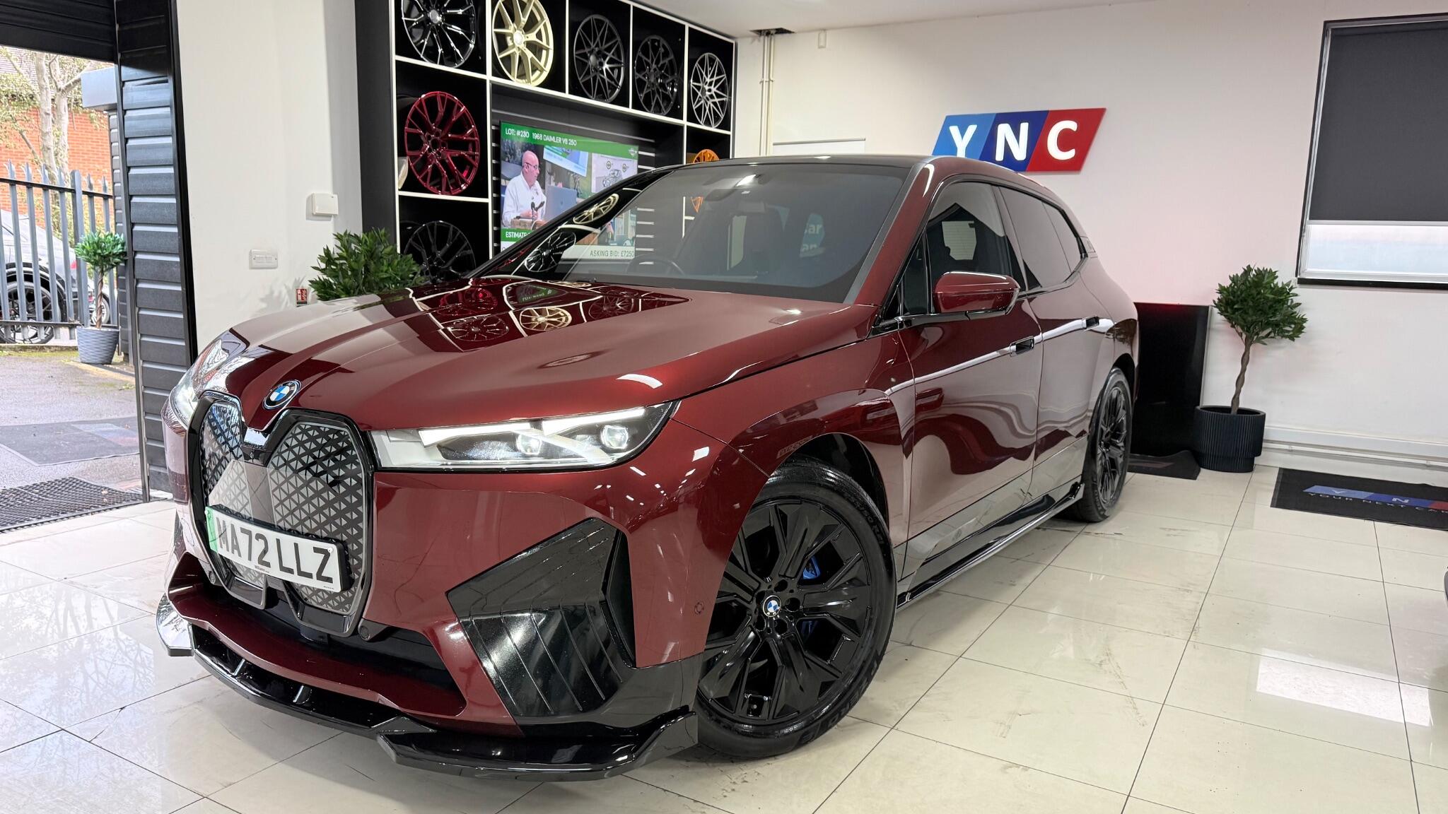 Red 2022 BMW iX SUV/Crossover All-wheel drive Automatic