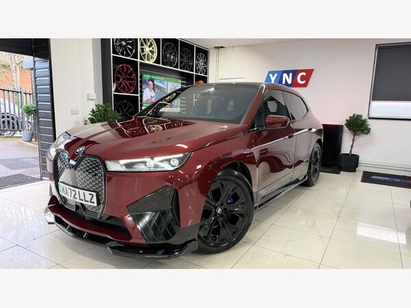 Red 2022 BMW iX SUV/Crossover All-wheel drive Automatic