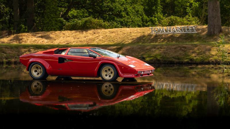 Lamborghini Countach view 2