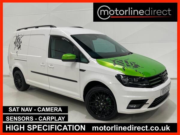 White 2020 Volkswagen Caddy Maxi Van Front-wheel drive Manual