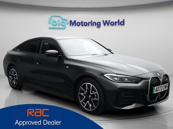 Green 2023 BMW i4 Hatchback Rear-wheel drive Automatic