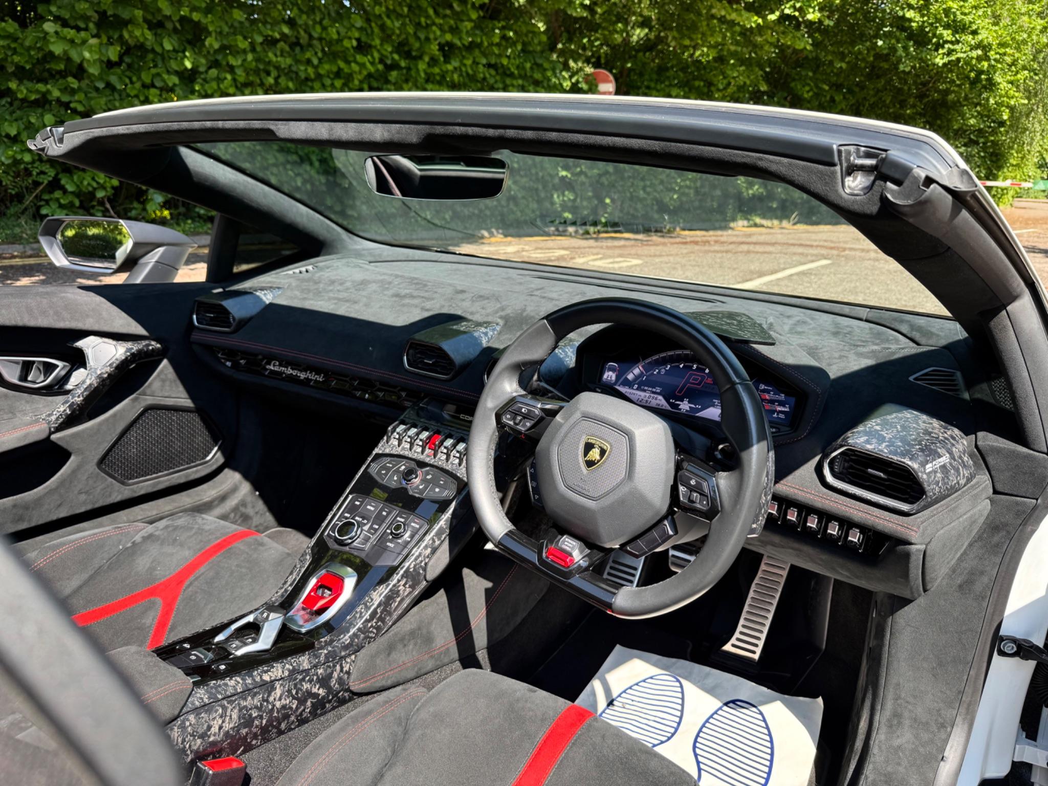 Lamborghini Huracan view 2