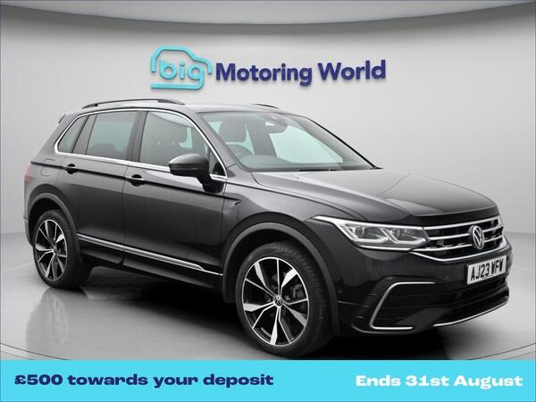 Black 2023 Volkswagen Tiguan Estate Front-wheel drive Automatic