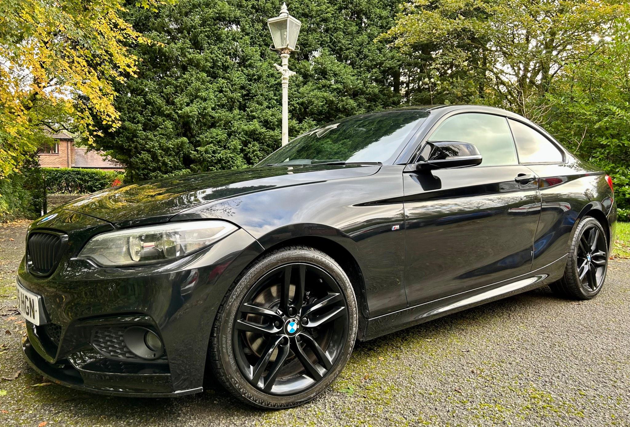 2015 BMW 2 Series in Black for sale