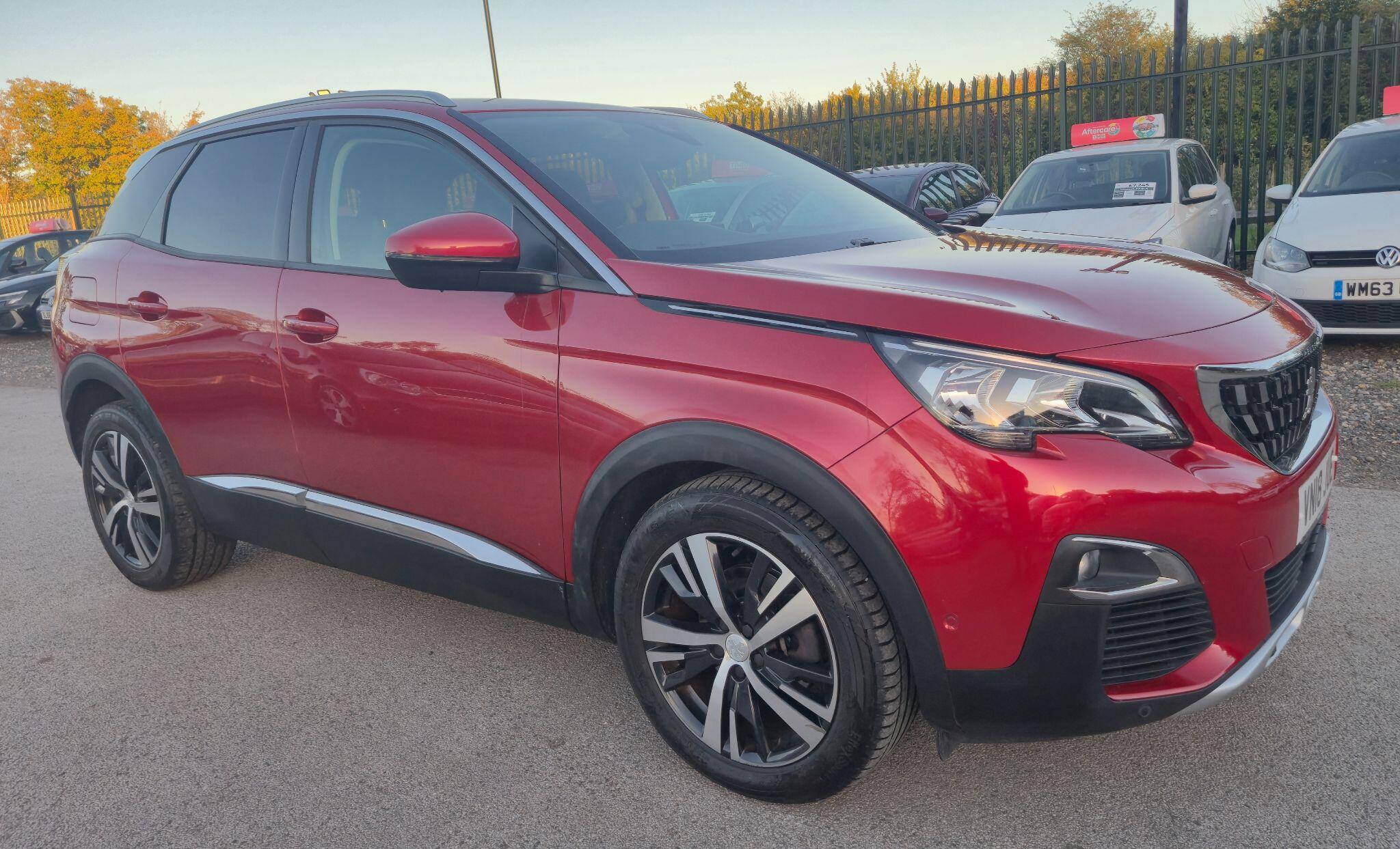 2018 Peugeot 3008 in Red for sale