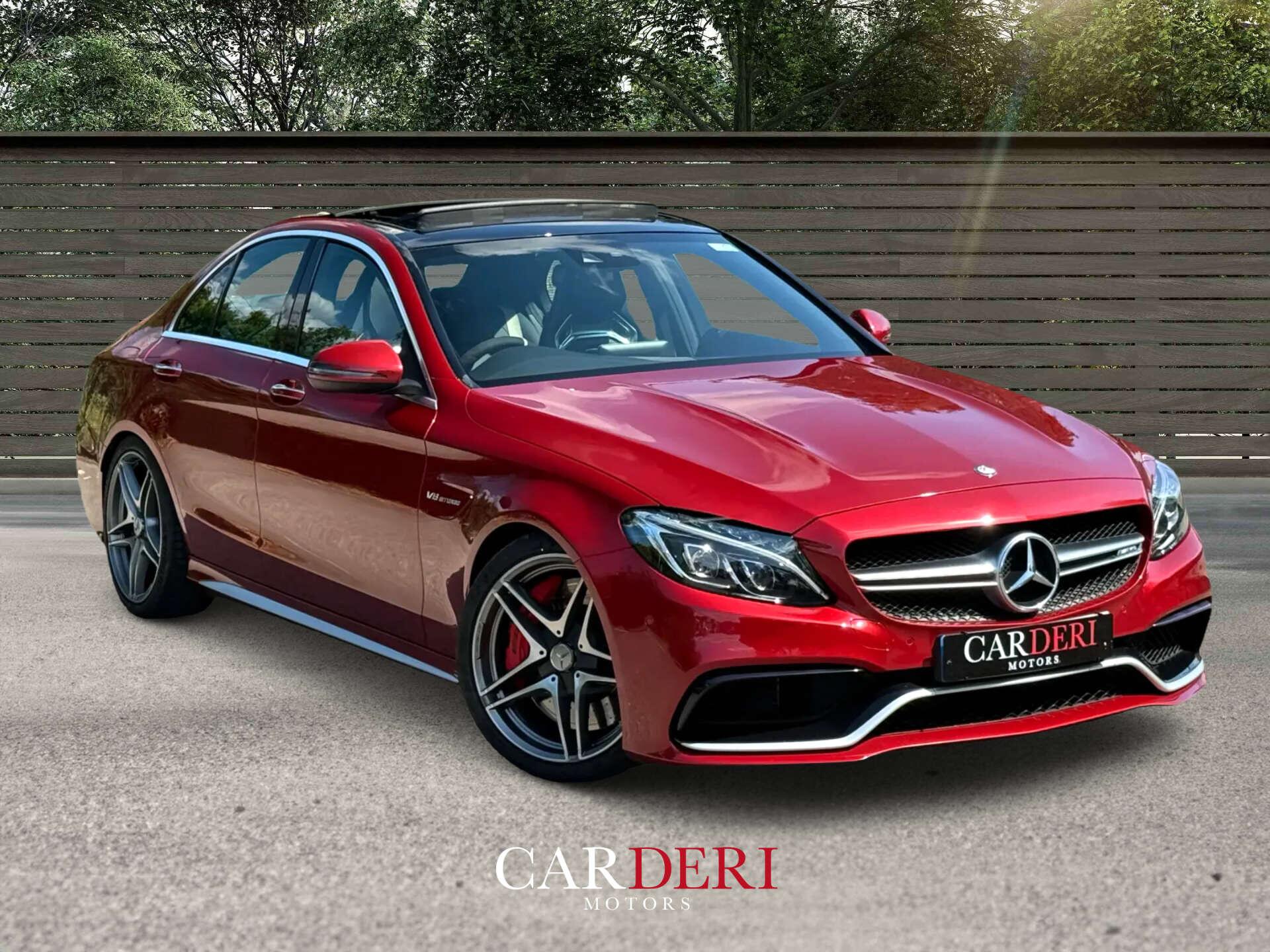 2015 Mercedes-Benz C-Class in Red for sale