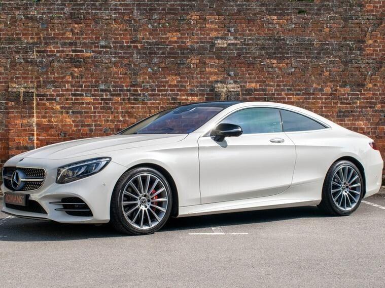 2018 Mercedes-Benz S-Class in White for sale