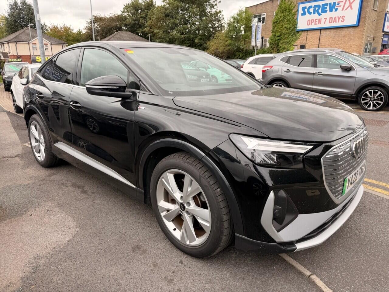 Audi Q4 E-Tron view 3