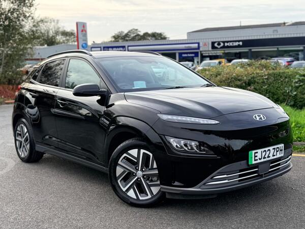 Black 2022 Hyundai Kona Hatchback Front-wheel drive Automatic