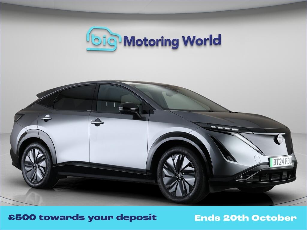 Grey 2024 Nissan Ariya Hatchback All-wheel drive Automatic