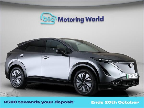 Grey 2024 Nissan Ariya Hatchback All-wheel drive Automatic
