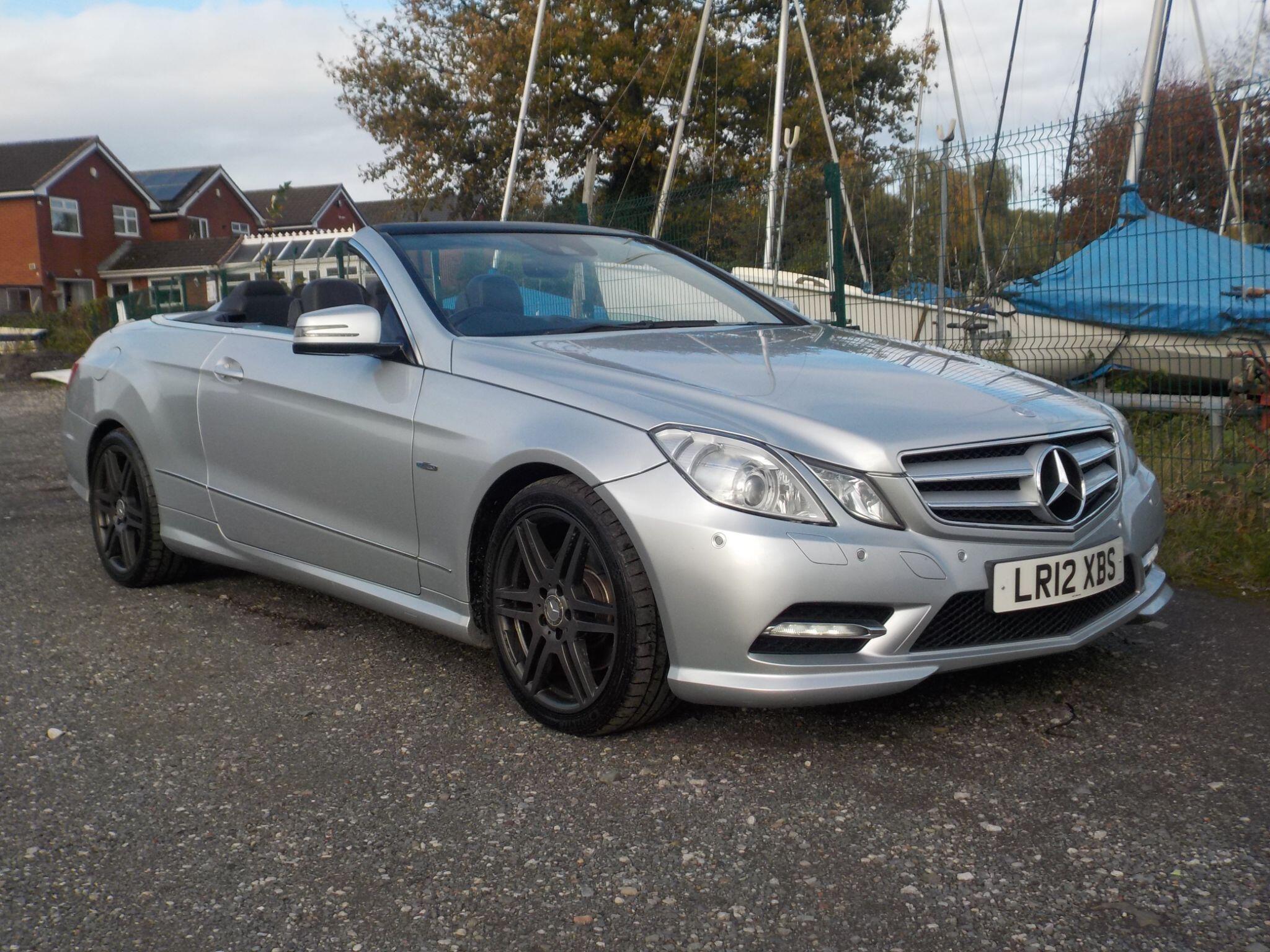 Mercedes-Benz E Class 2.1 E220 CDI BlueEfficiency Sport Edition 125 Cabriolet G-Tronic+ Euro 5 (s/s) 2dr