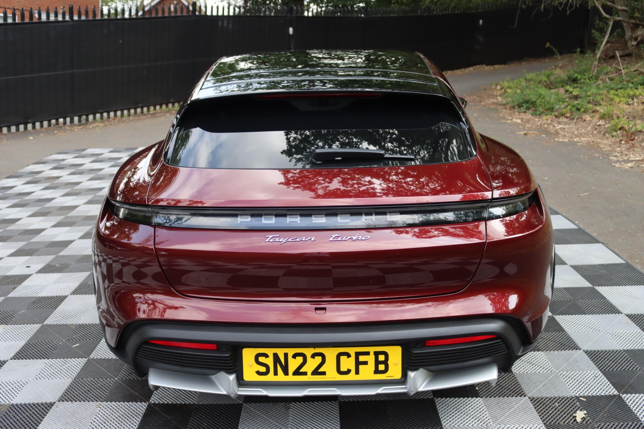 Porsche Taycan view 38