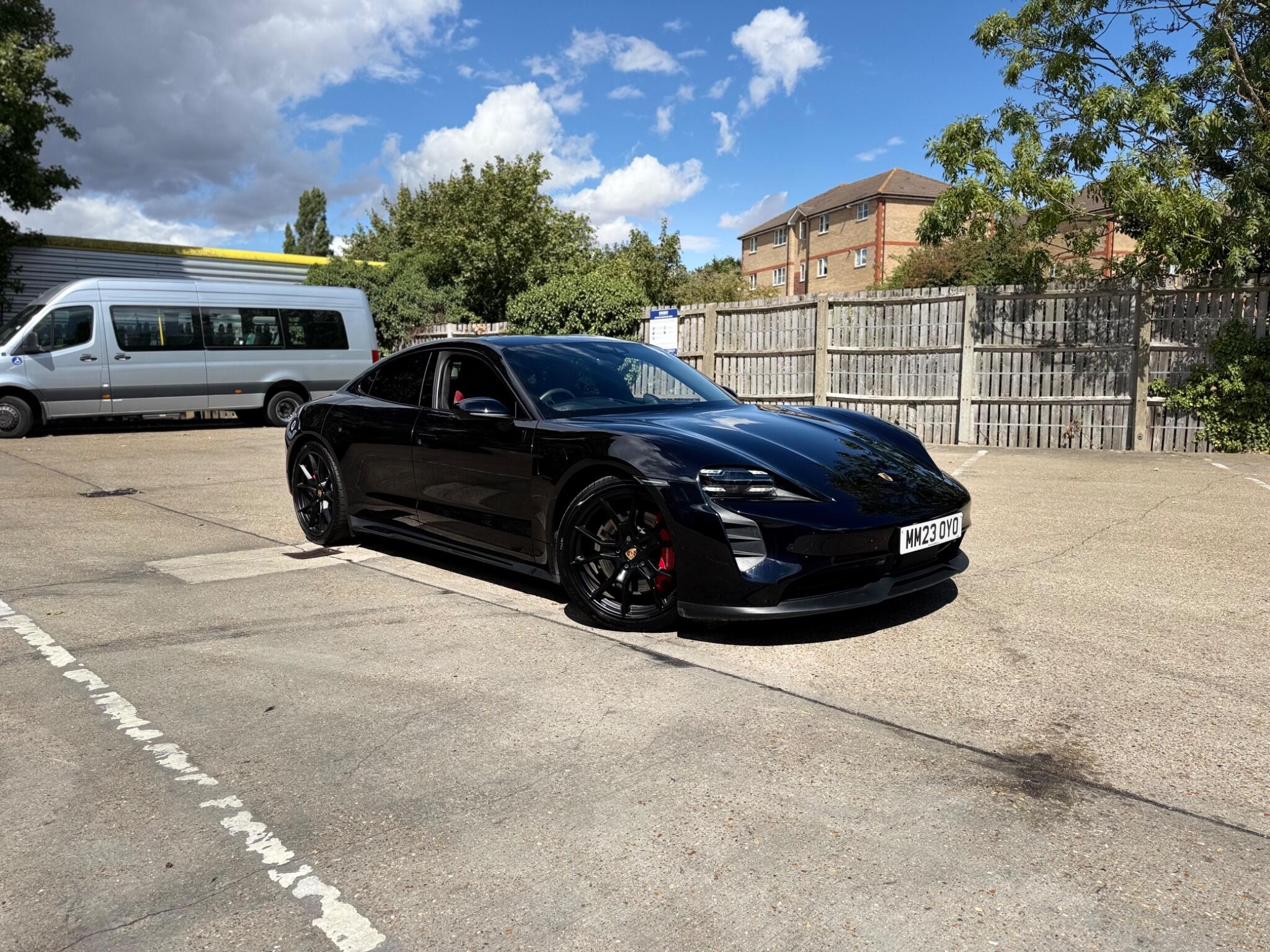 Porsche Taycan view 4