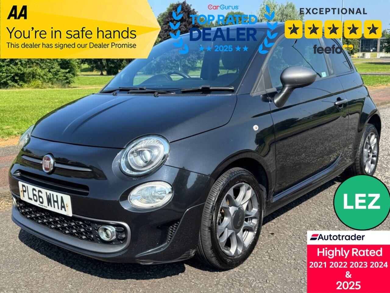 2016 Fiat 500 in Black for sale