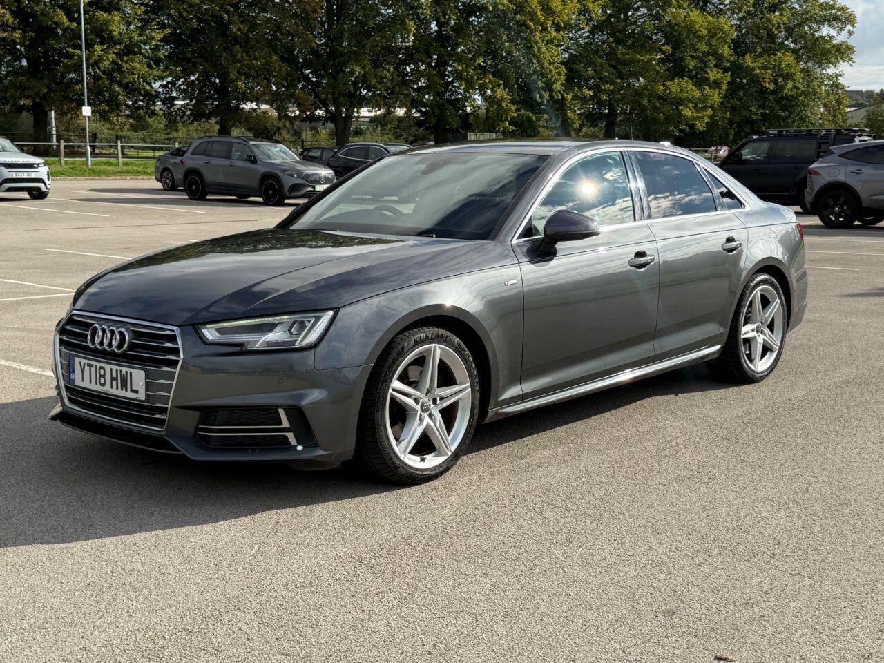 Audi A4 view 2