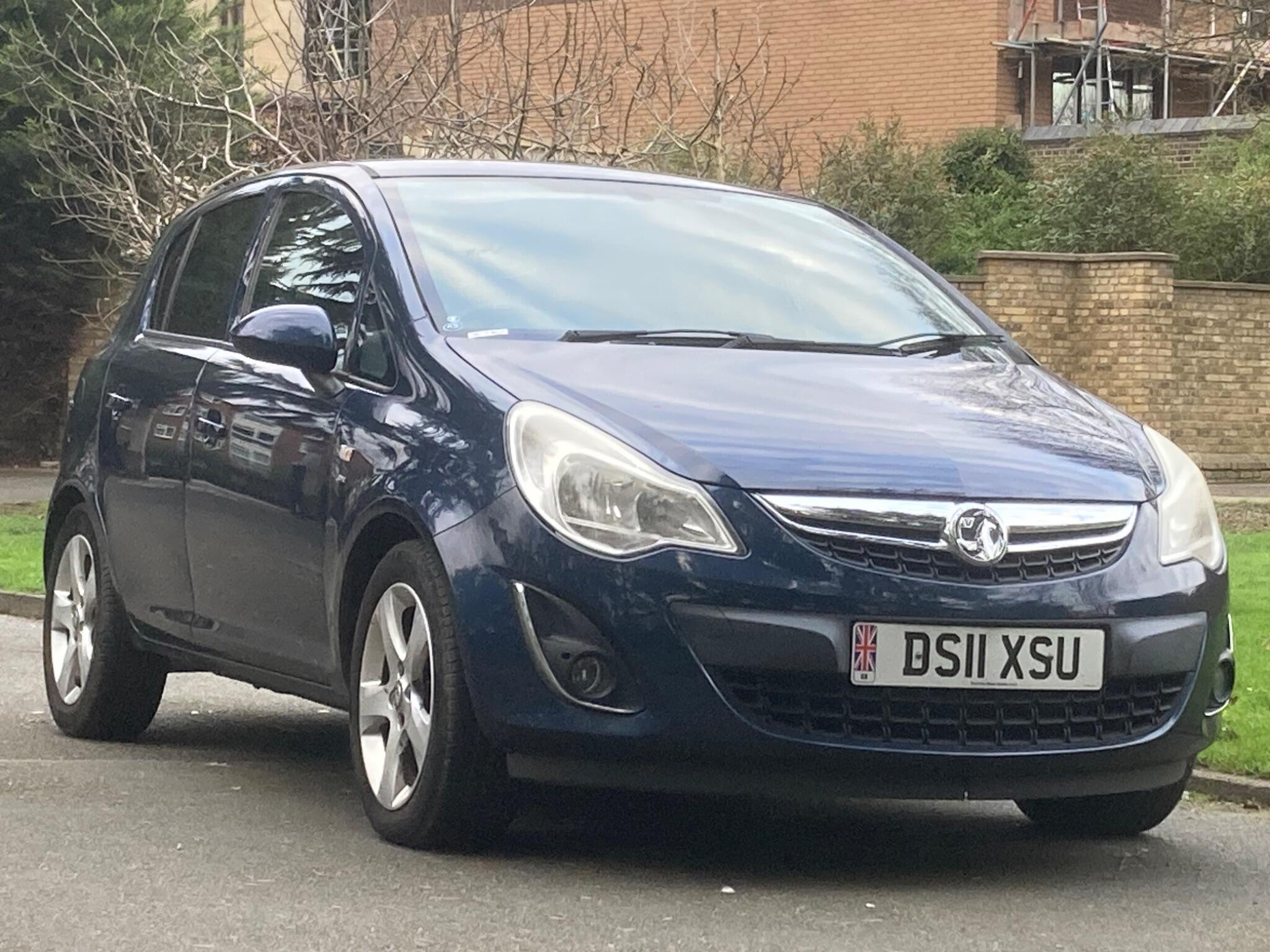 2011 Vauxhall Corsa in Blue for sale